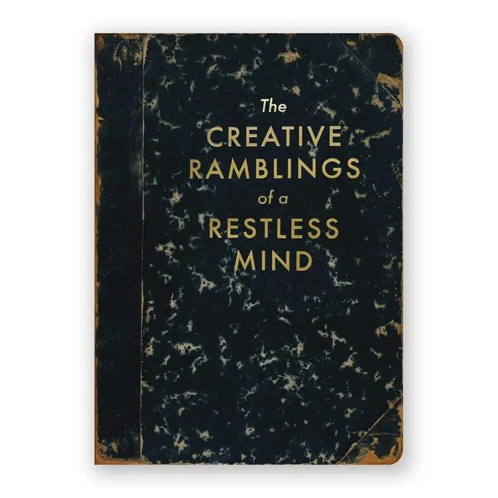 Creative Ramblings of a Restless Mind Journal - Medium - My SensibiliTeas - unlined journal from Mincing Mockingbird
