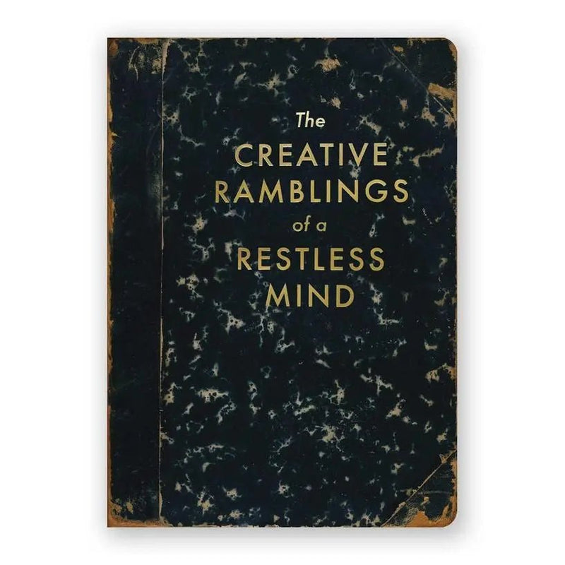Creative Ramblings of a Restless Mind Journal - Medium - My SensibiliTeas - unlined journal from Mincing Mockingbird