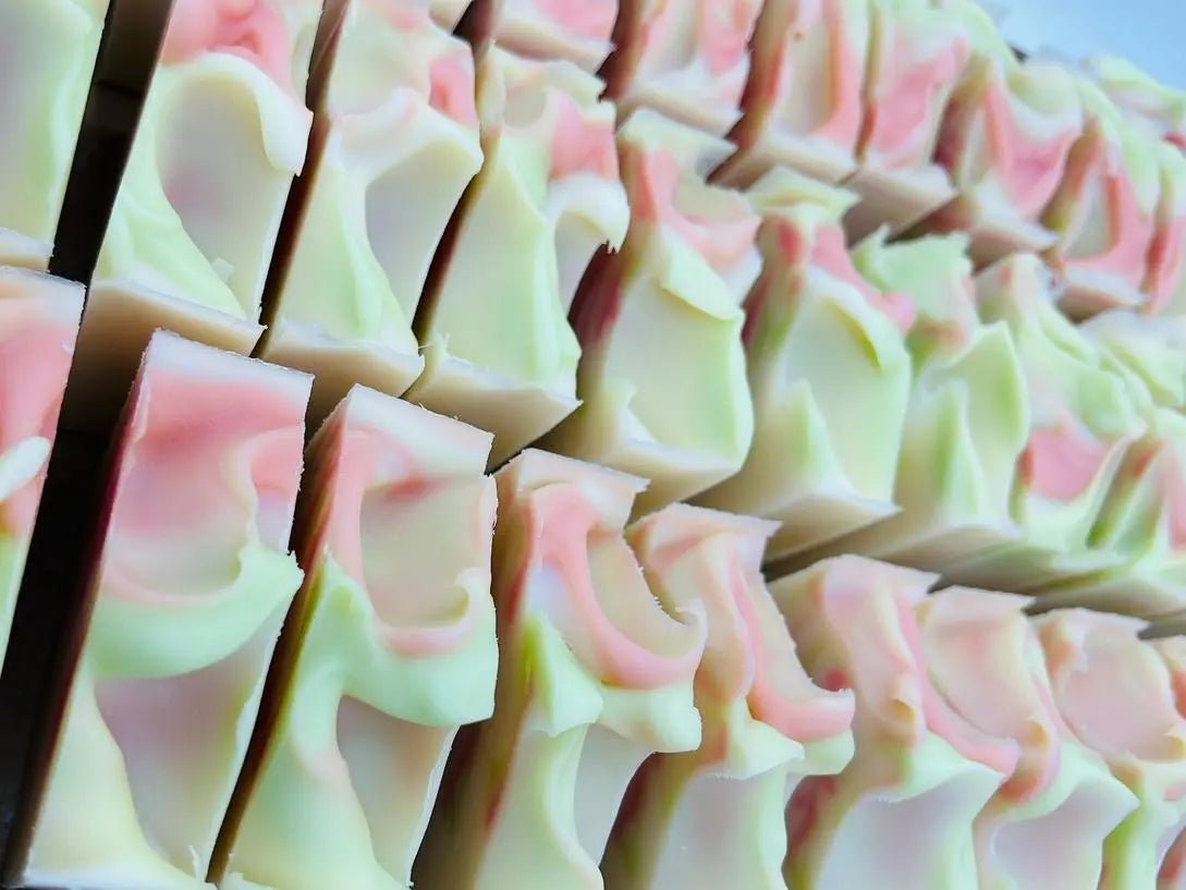 Crisp Apple Sage Handmade Soap Bar - My SensibiliTeas - handmade Fall soap from Saratoga Natural Body Care LLC