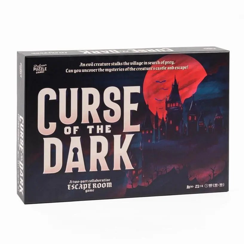 Curse of the Dark - A Two Part Collaborative Escape Room Game - My SensibiliTeas - escape room from Professor Puzzle