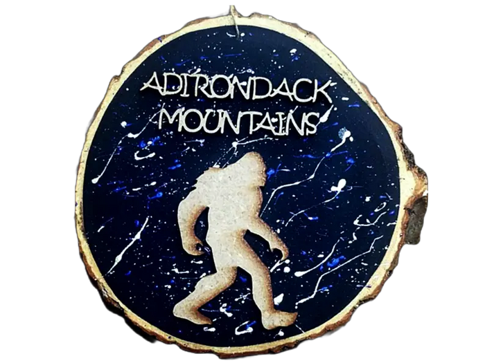 Adirondack Mountain Bigfoot Magnet