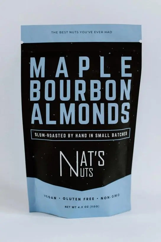 Maple Bourbon Almonds