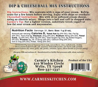 Artichoke Parmesan Dip and Cheeseball Mix