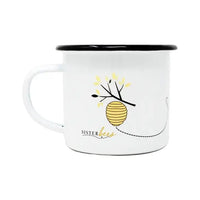 12 oz Enamel Bee Love Mug