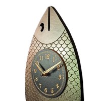 Wanda Pendulum Clock (Iridescent Green)