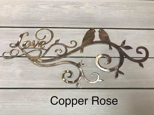 Copper Love Birds