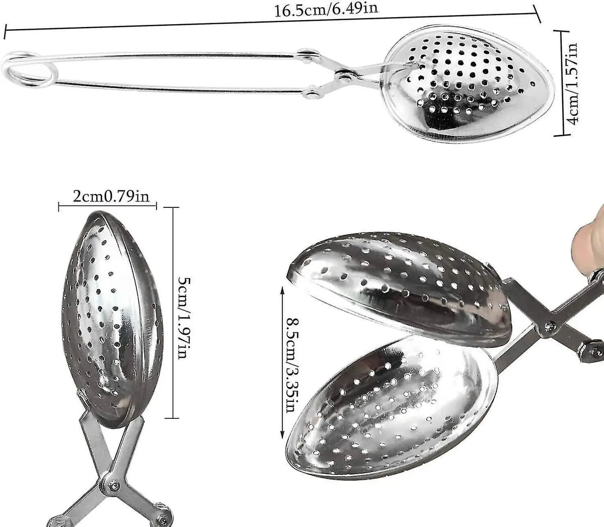 1 Cup Spoon Pincer Infuser