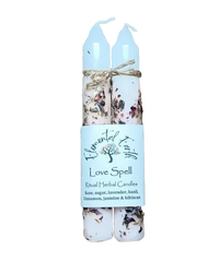 Love Spell Herbal Intention Candles