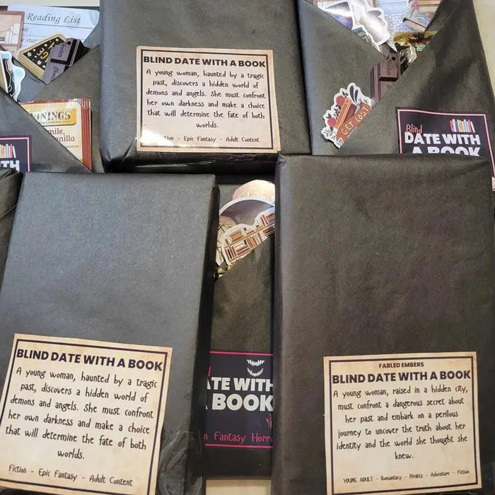 Random Blind Date with a Book with Merch