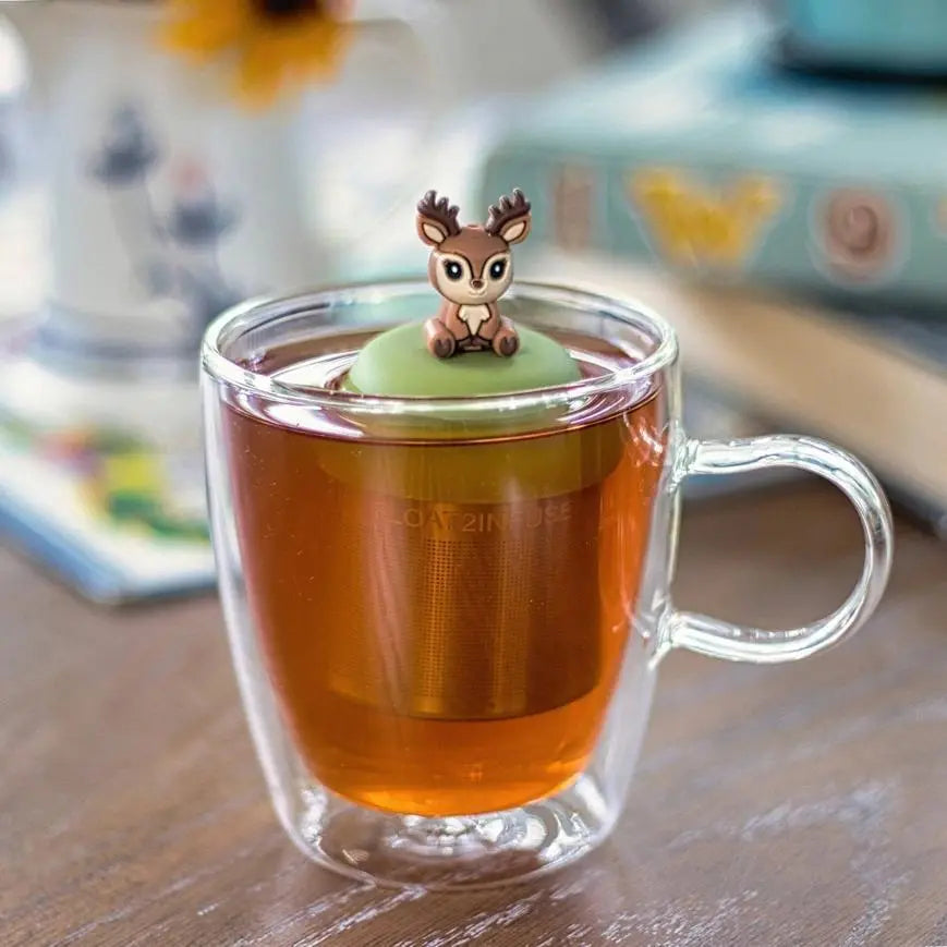 Deer Floating Tea Steeper - My SensibiliTeas - tea infuser from Float2Infuse Tea Infuser