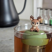 Deer Floating Tea Steeper - My SensibiliTeas - tea infuser from Float2Infuse Tea Infuser