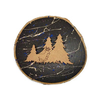 Deer in Trees Magnet - My SensibiliTeas - live wood magnet from Spears Creations