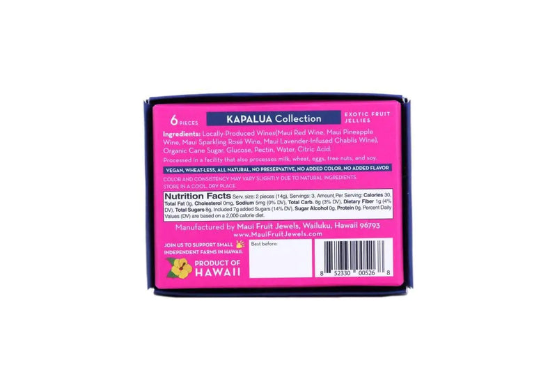 Kapalua Fruit Jellies (Wine) - 6 Pieces
