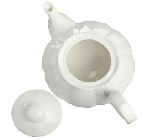 Diana 17.6 oz White Porcelain Teapot - My SensibiliTeas - teapot from Old Amsterdam