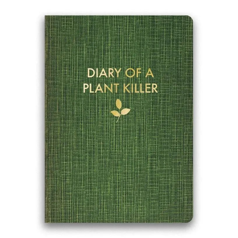Diary of a Plant Killer Journal - Medium - My SensibiliTeas - unlined journal from Mincing Mockingbird