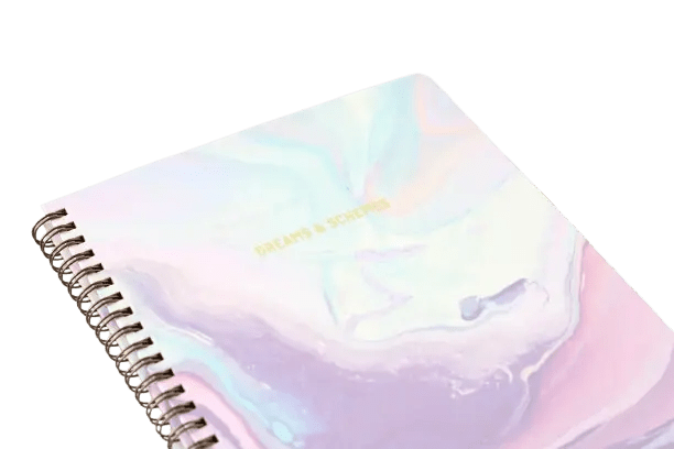 Dreams and Schemes Journal - My SensibiliTeas - Blank Journal Planner from Denik