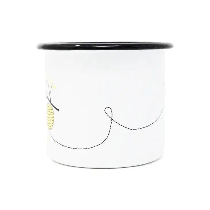 12 oz Enamel Bee Love Mug