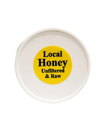 1 lb. Raw Wildflower Honey in Glass Jar