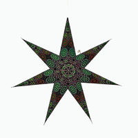 Kaleidoscope Star Lantern - 7 Point, 23 inch