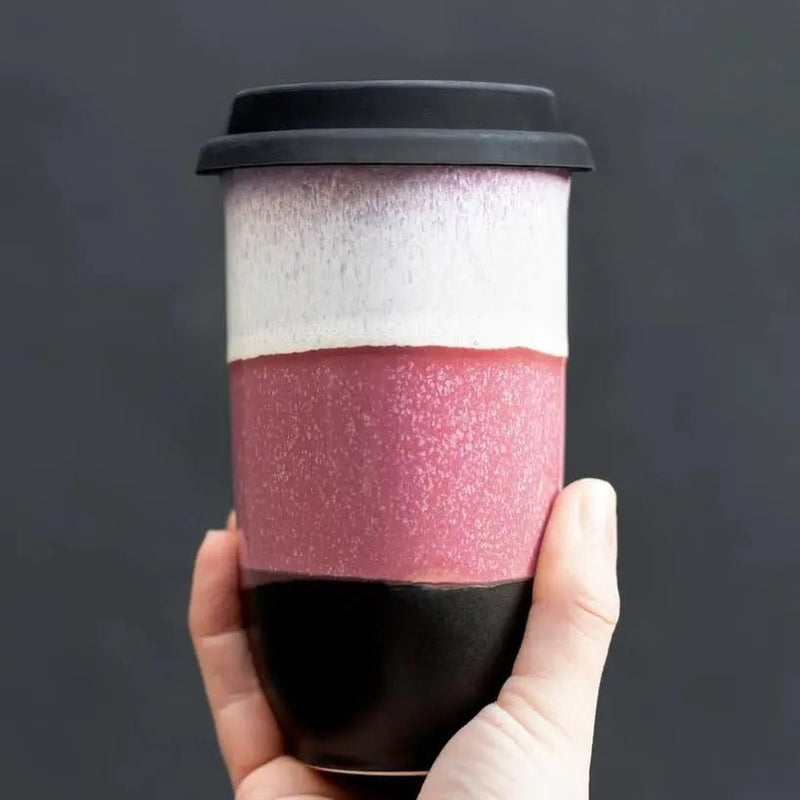 Eclipse 12oz Ceramic Travel Mug - My SensibiliTeas - travel mugs from Nova Ceramics Travel Mugs