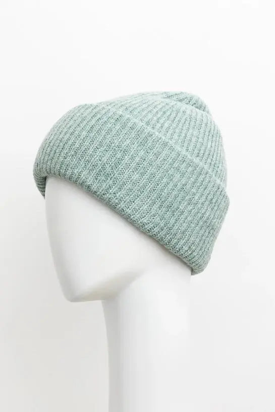 Recycled Yarn Winter Beanie - Eco-Conscious Style
