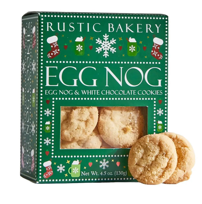 Egg Nog & White Chocolate Christmas Cookies - My SensibiliTeas - holiday cookies from Rustic Bakery