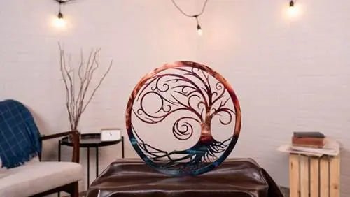Enchanting Starry Night Tree of Life - My SensibiliTeas - Tree of Life Wall Art from Third Shift Fabrication LLC