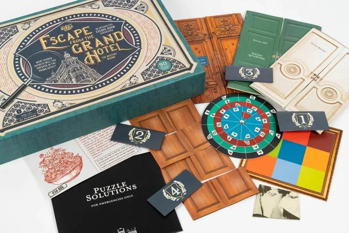 Escape From The Grand Hotel - My SensibiliTeas - escape room from Professor Puzzle USA, Inc.