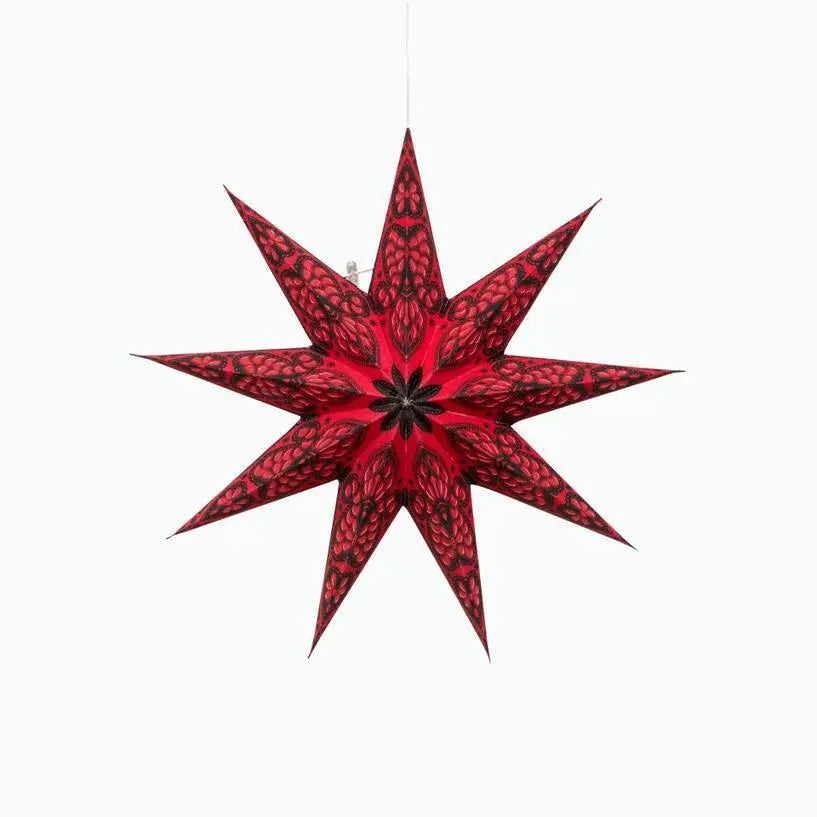 Phoenix Red Paper Star Lantern