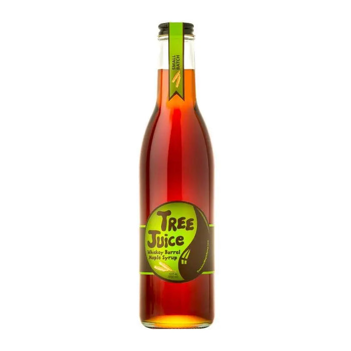 12 oz Rye Whisky Barrel Tree Juice Maple Syrup
