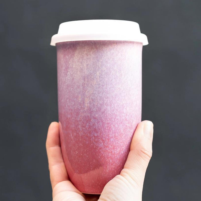 Astral Bloom 12oz Ceramic Travel Mug