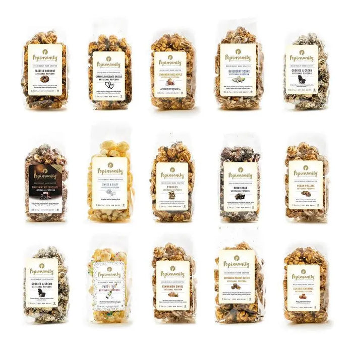 2.5 oz Bag Gourmet Popcorn