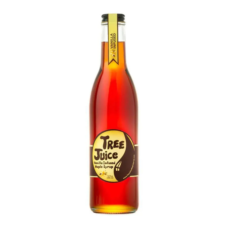 12 oz Vanilla Infused Tree Juice Maple Syrup
