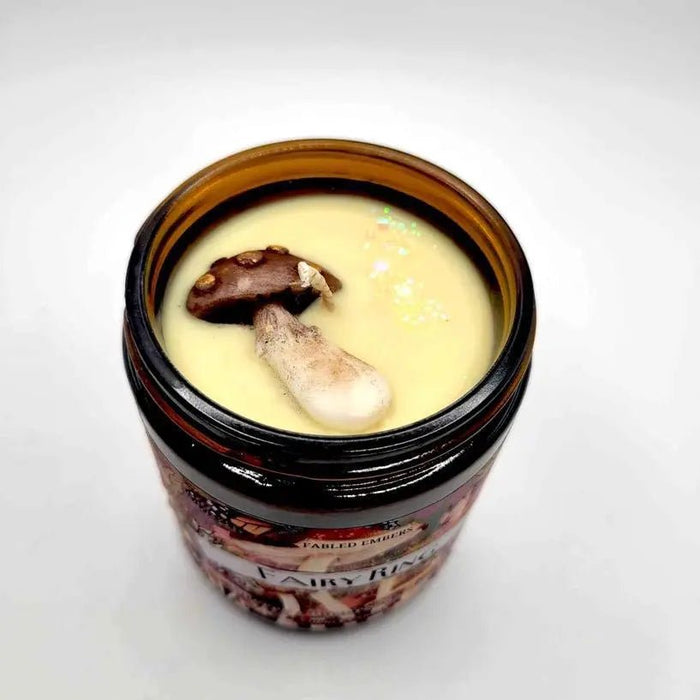 Fairy Ring 9oz Coconut Soy Wax Candle - My SensibiliTeas - fairy candle from Faded Embers