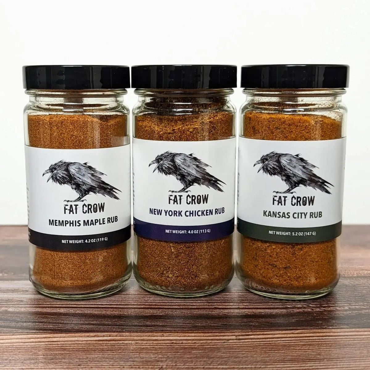 Fat Crow Gourmet Rubs - My SensibiliTeas - dry rubs from Fat Crow Gourmet