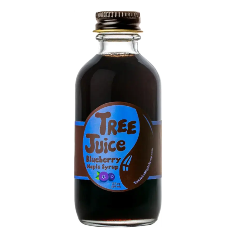 Blueberry Infused Tree Juice Maple Syrup