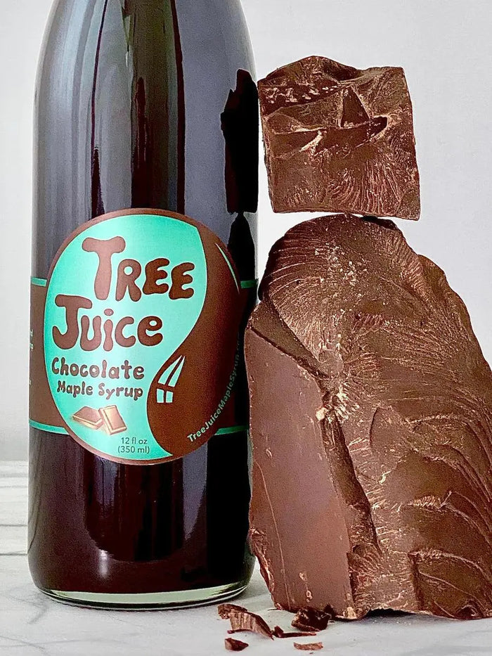 12 oz Chocolate Infused Tree Juice Maple Syrup