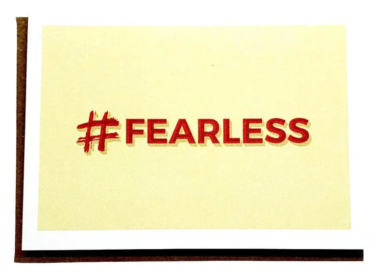  Fearless Greeting Card - My SensibiliTeas - Blank Cards from Sidekick Creative