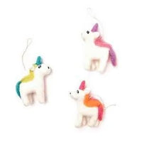 Felted Unicorn Ornament - My SensibiliTeas - felted unicorn ornament from My SensibiliTeas