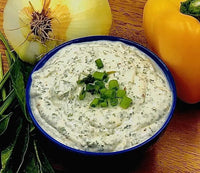 Fiesta Spinach Dip and Cheeseball Mix - My SensibiliTeas - dip mix from Carmie's Kitchen