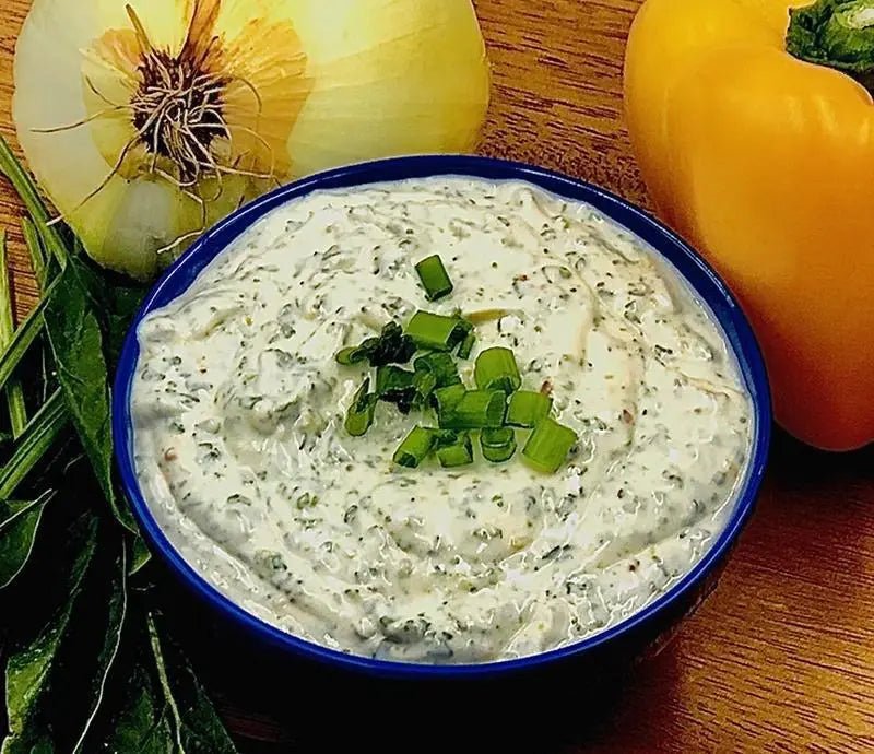 Fiesta Spinach Dip and Cheeseball Mix - My SensibiliTeas - dip mix from Carmie's Kitchen