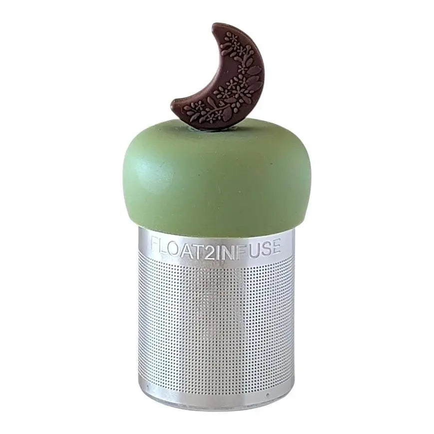 Floral Crescent Moon Floating Tea Steeper - My SensibiliTeas - tea infuser from Float2Infuse Tea Infuser