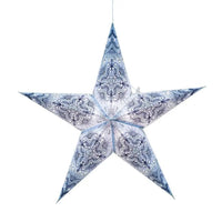 Floral Star Lantern - My SensibiliTeas - paper star lantern from Artschatz