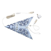 Floral Star Lantern - My SensibiliTeas - paper star lantern from Artschatz