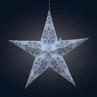 Floral Star Lantern - My SensibiliTeas - paper star lantern from Artschatz