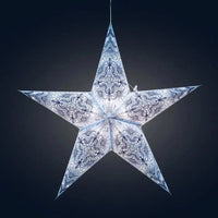Floral Star Lantern - My SensibiliTeas - paper star lantern from Artschatz