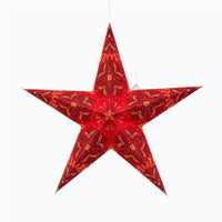 Floral Star Lantern - My SensibiliTeas - paper star lantern from Artschatz