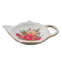 Floral Tea Bag Holder - My SensibiliTeas - tea bag holder from Grace Teaware