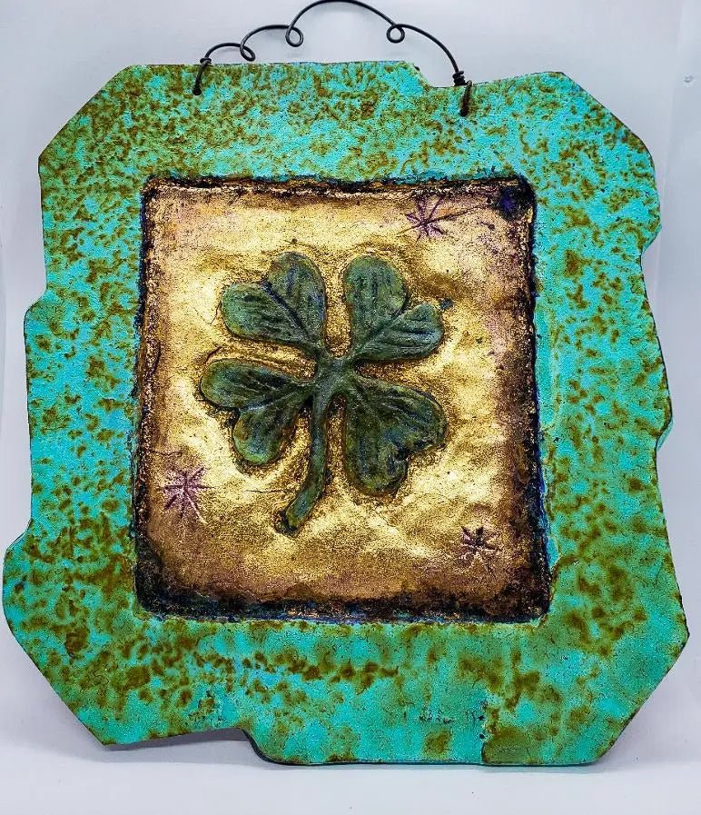 Four Leaf Clover - My SensibiliTeas - Wall Art from Jeanne Dana PaperAndStone