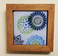 Framed Fused Glass Mandala - My SensibiliTeas - Wall Art from Crazy About Glass